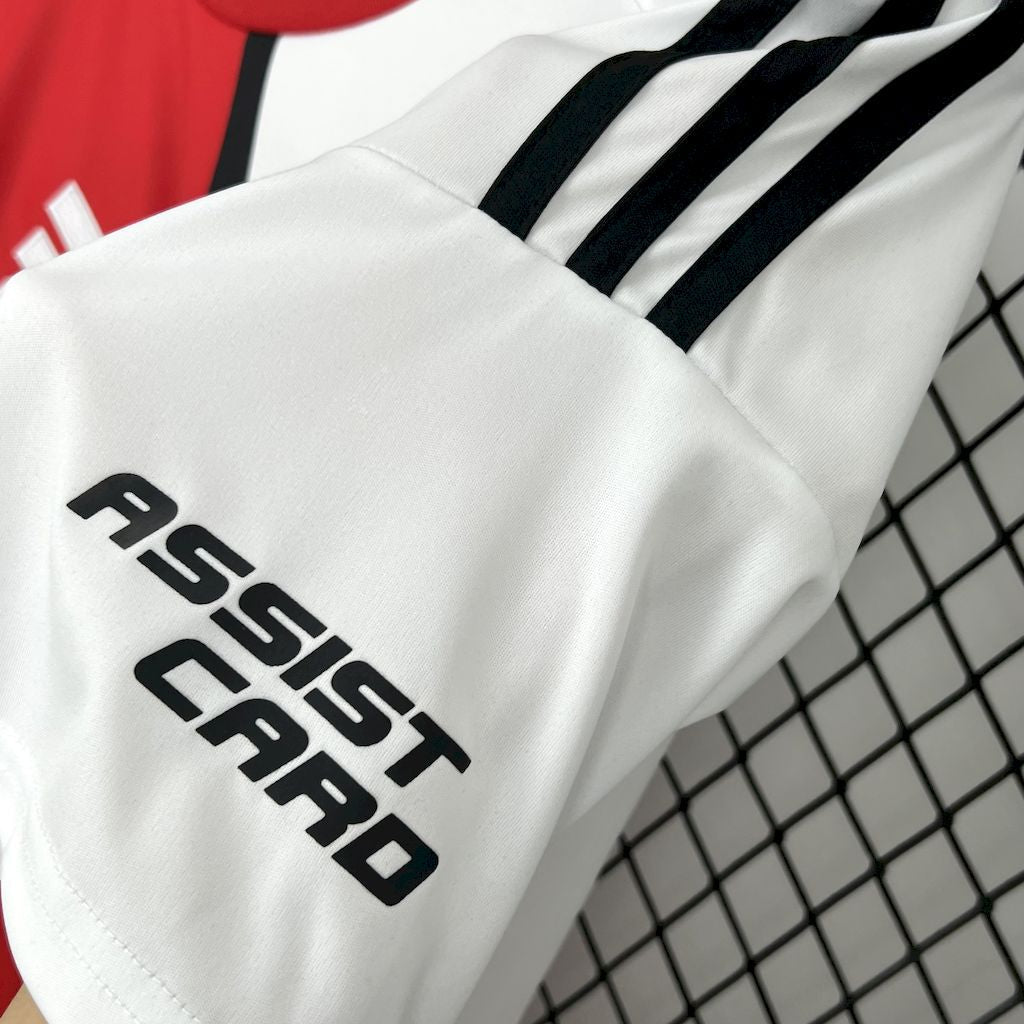Camisola CA River Plate 2025-26 Alternativa Vermelha Versão Adepto
