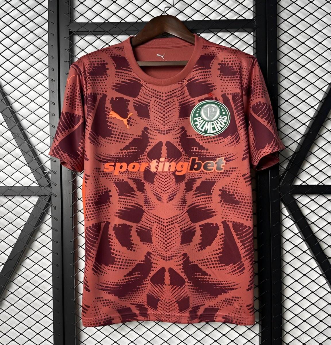 Camisola SE Palmeiras 2025-26 Guarda-Redes Versão Adepto