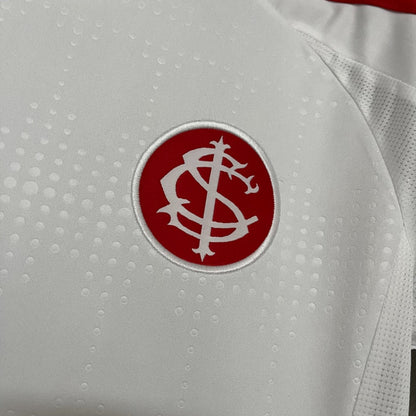 Camisola SC Internacional 2025-26 Alternativa Branca Lisa Versão Mulher