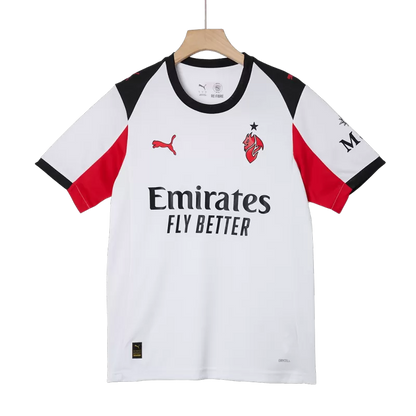 Camisola Ac Milan 2025-26 Alternativa Branca Versão Adepto