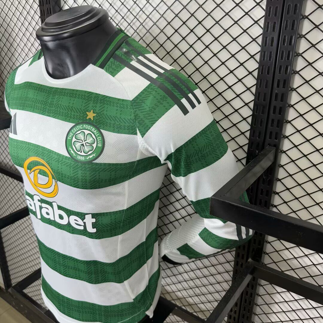 Camisola Manga Comprida Celtic FC 2025-26 Principal Versão Jogador