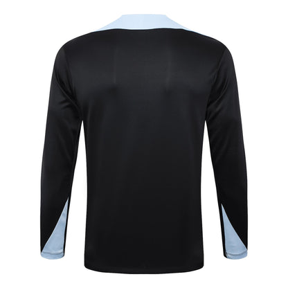 Fato de Treino FC Barcelona 2024-25 - Camisola com Fecho
