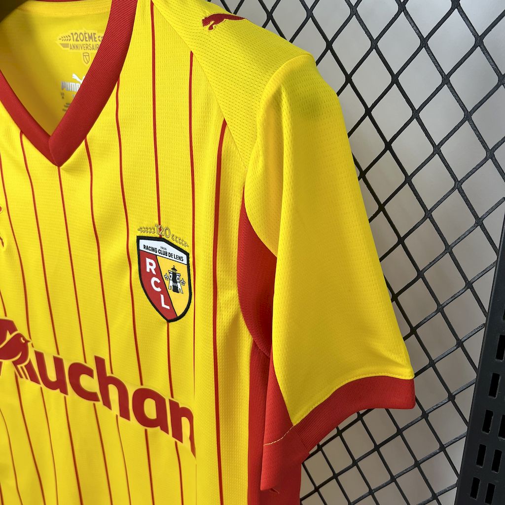 Camisola RC Lens 2025-26 Principal Versão Adepto
