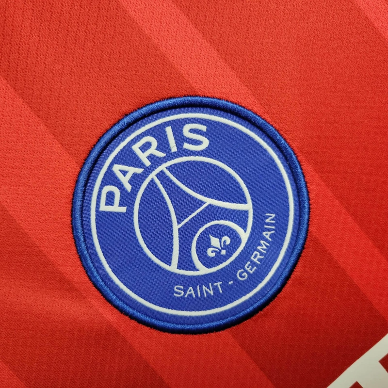 Camisola FC Paris Saint-Germain 2025-26 Alternativa Vermelha Versão Adepto