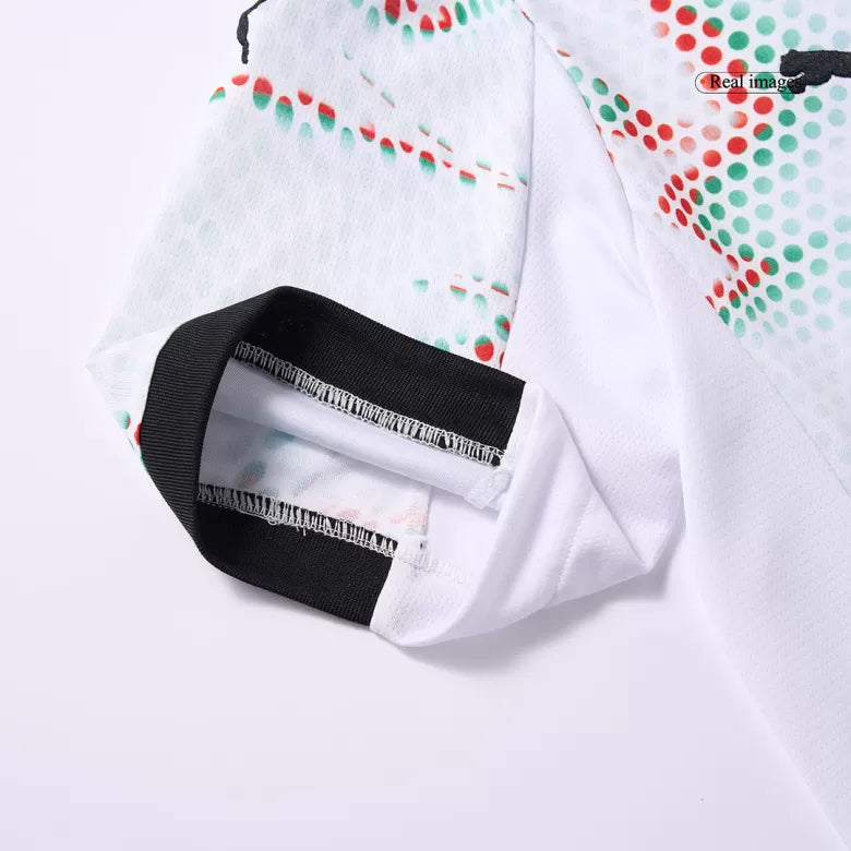Kit Criança Portugal 2025 Alternativo RONALDO #7 (Entrega Imediata)