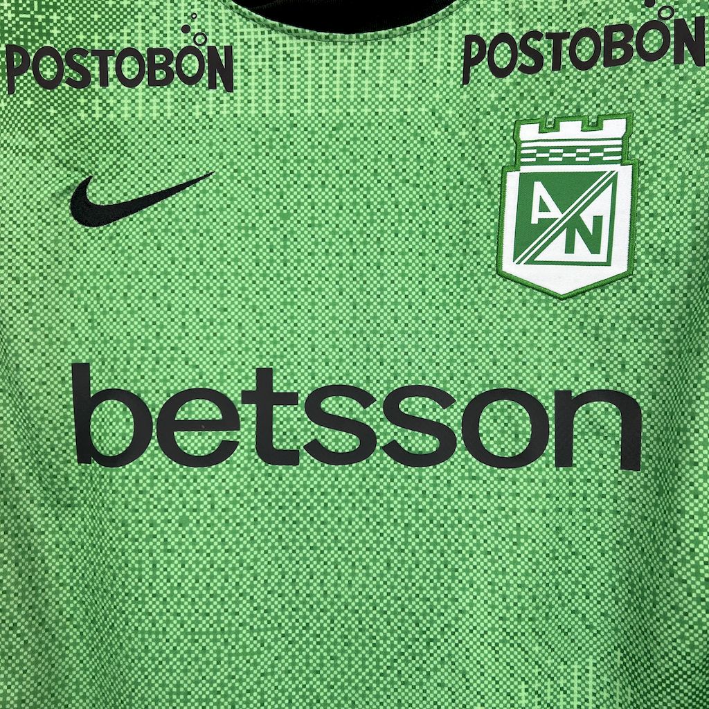 Camisola Atletico Nacional 2025-26 Alternativa Verde Versão Adepto