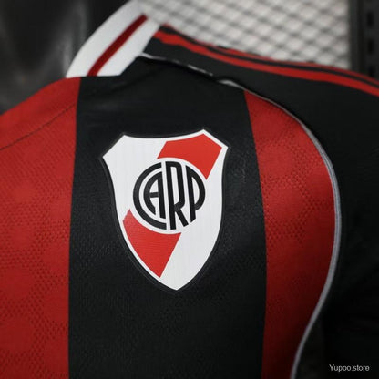 Camisola CA River Plate 2025-26 Alternativa Riscas CWC Versão Jogador