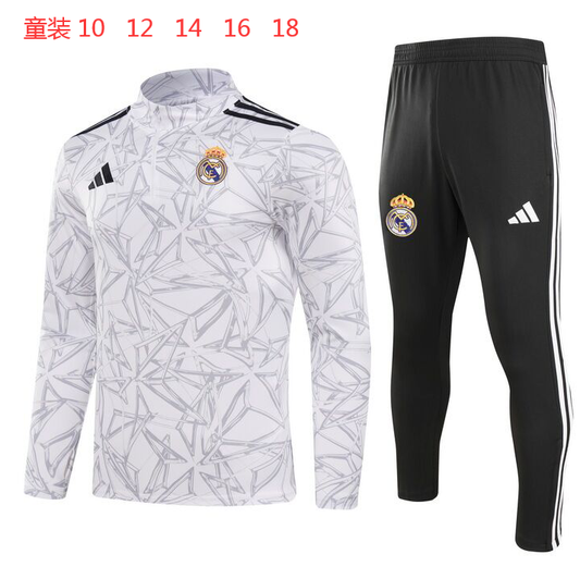 Fato Treino Criança Real Madrid CF 2024-25 - Camisola