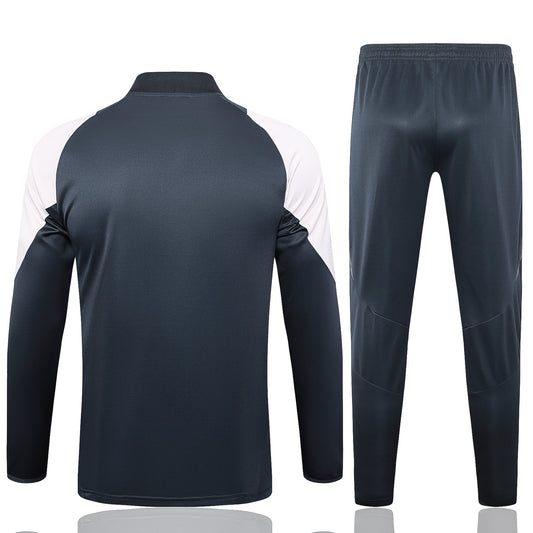 Fato de Treino Real Madrid CF 2024-25 - Camisola com Fecho