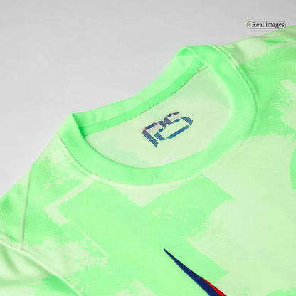 Camisola FC Barcelona 2024-25 Alternativa Verde Versão Adepto LAMINE YAMAL #19