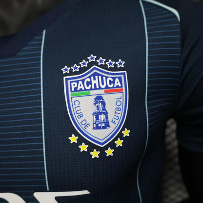 Camisola CF Pachuca 2025-26 Alternativa Azul Versão Jogador