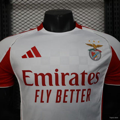 Camisola SLB 2025-26 Alternativa Branca Versão Jogador