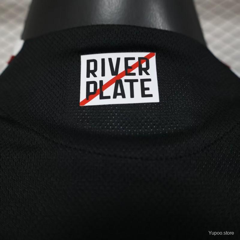 Camisola CA River Plate 2025-26 Alternativa Riscas CWC Versão Jogador
