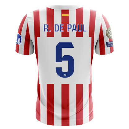 Camisola Atletico Madrid 2025-26 Principal CWC Versão Adepto R. DE PAUL #5
