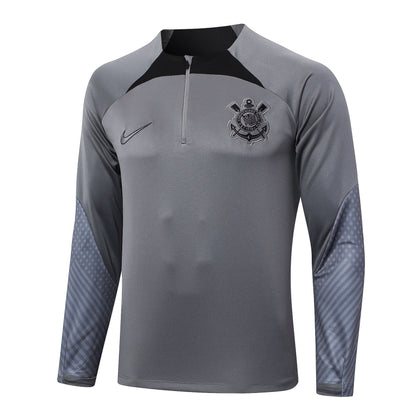 Fato de Treino SC Corinthians 2024-25 - Camisola com Fecho