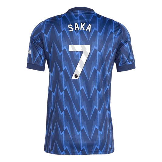 Camisola ARS 2025-26 Alternativa Azul Versão SAKA #7