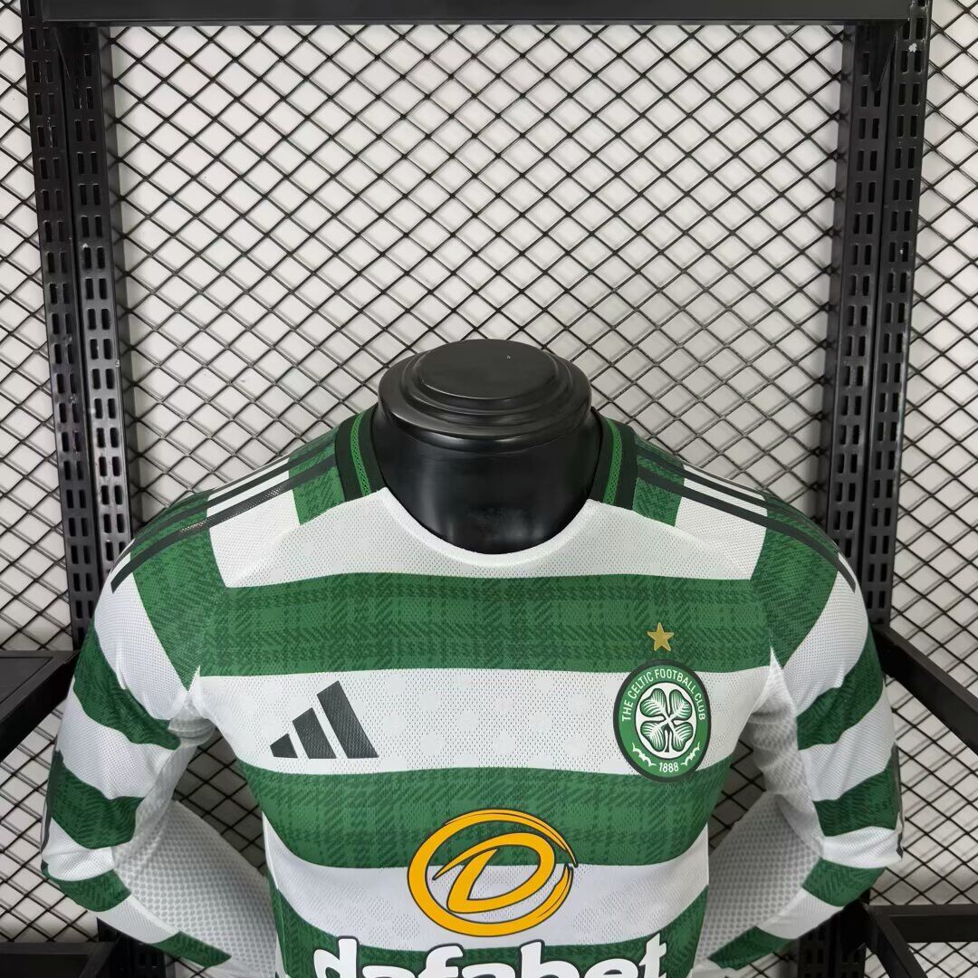 Camisola Manga Comprida Celtic FC 2025-26 Principal Versão Jogador
