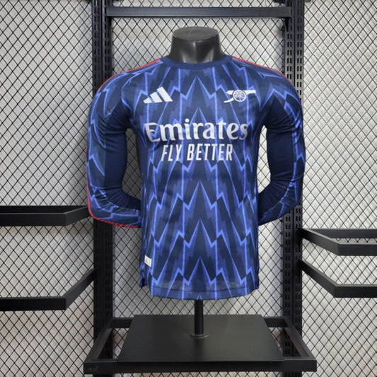 Camisola Manga Comprida ARS 2025-26 Alternativa Azul Versão Jogador