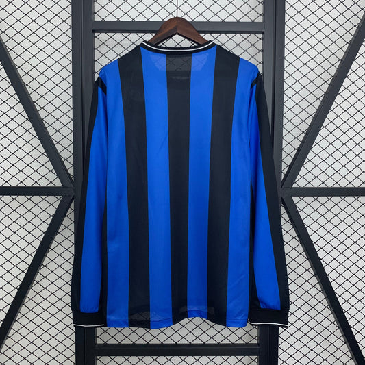 Camisola Manga Comnprida Inter Milão 2009-10 Principal Final UCL