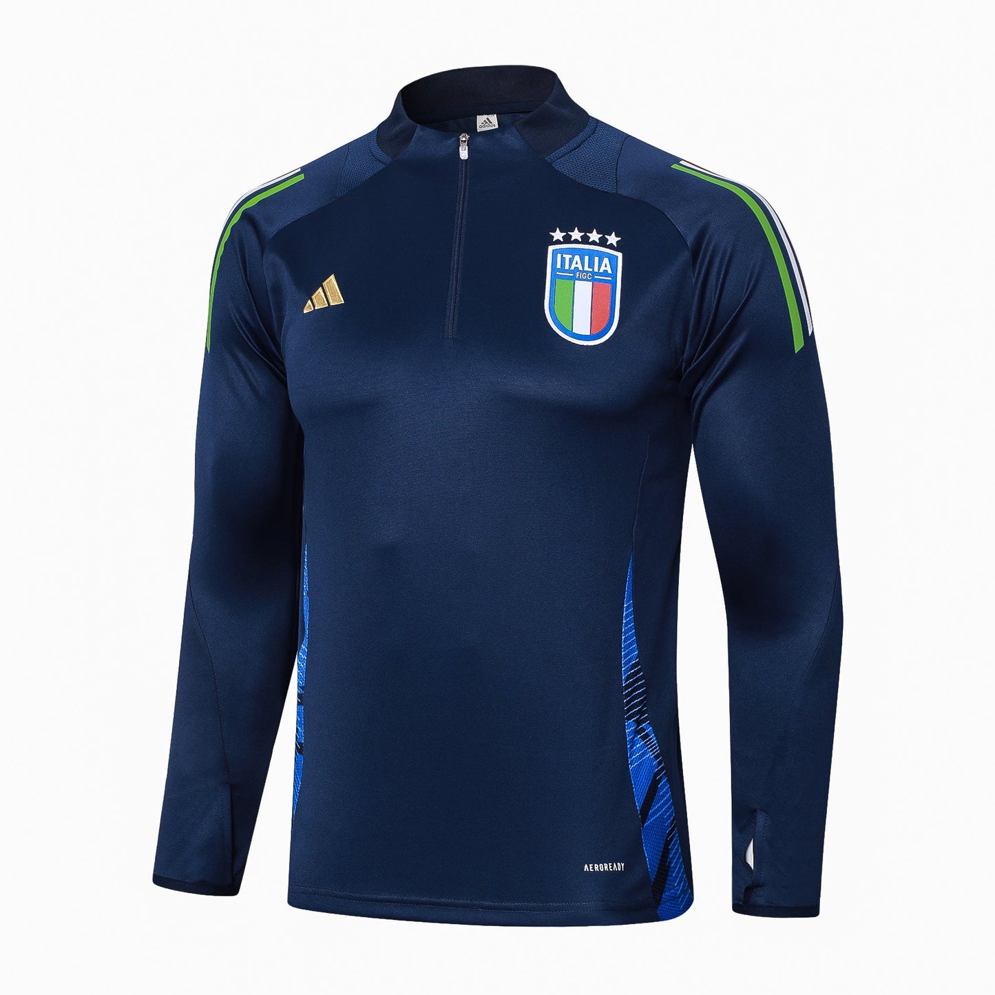 Fato de Treino Italia 2024- Camisola com Fecho