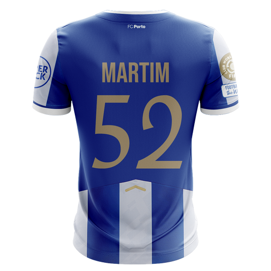 Camisola FCP 2025-26 Principal CWC Versão Adepto MARTIM #52