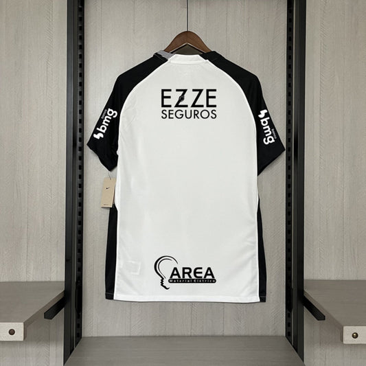 Camisola SC Corinthians 2025-26 Principal Versão Adepto Todos Patrocinadores