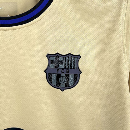 Camisola FC Barcelona 2025-26 Alternativa Amarela Versão Adepto