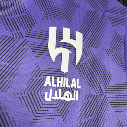 Camisola Al-Hilal SFC 2024-25 Alternativa Azul Versão Adepto