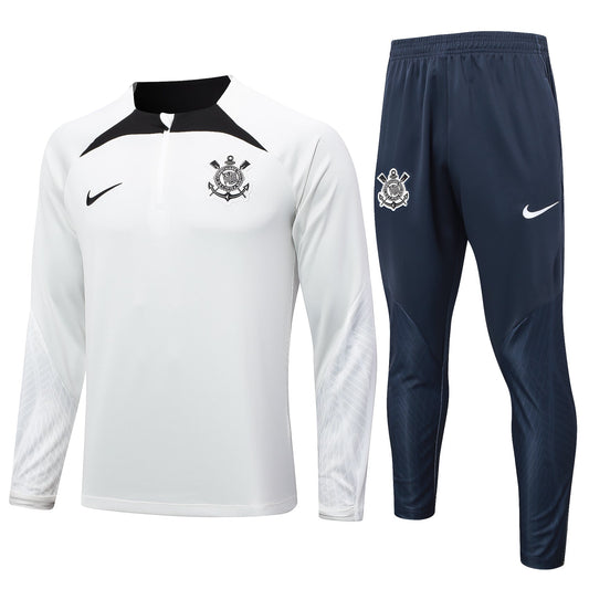 Fato de Treino SC Corinthians 2024-25 - Camisola com Fecho