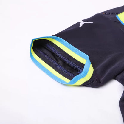 Camisola MCI 2024-25 Alternativa Amarela UCL Versão Adepto HAALAND #9