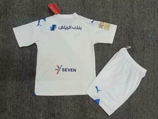 Kit Criança Al-Hilal SFC 2023-24 Alternativo