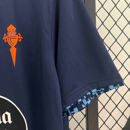Camisola Celta Vigo 2024-25 Alternativa Azul Versão Adepto