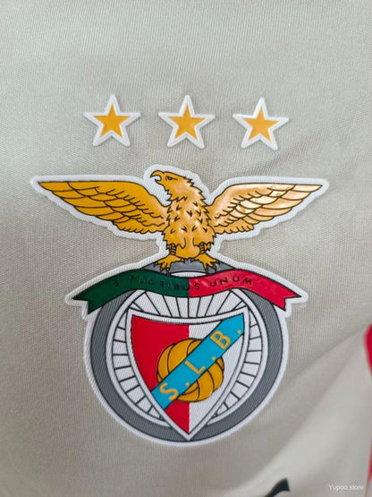 Camisola SLB 2025-26 Alternativa Beje Versão Jogador