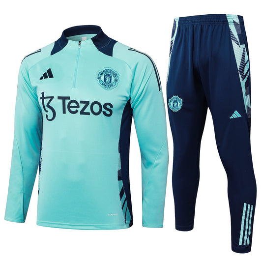 Fato de Treino M-United 2024-25 - Camisola com Fecho