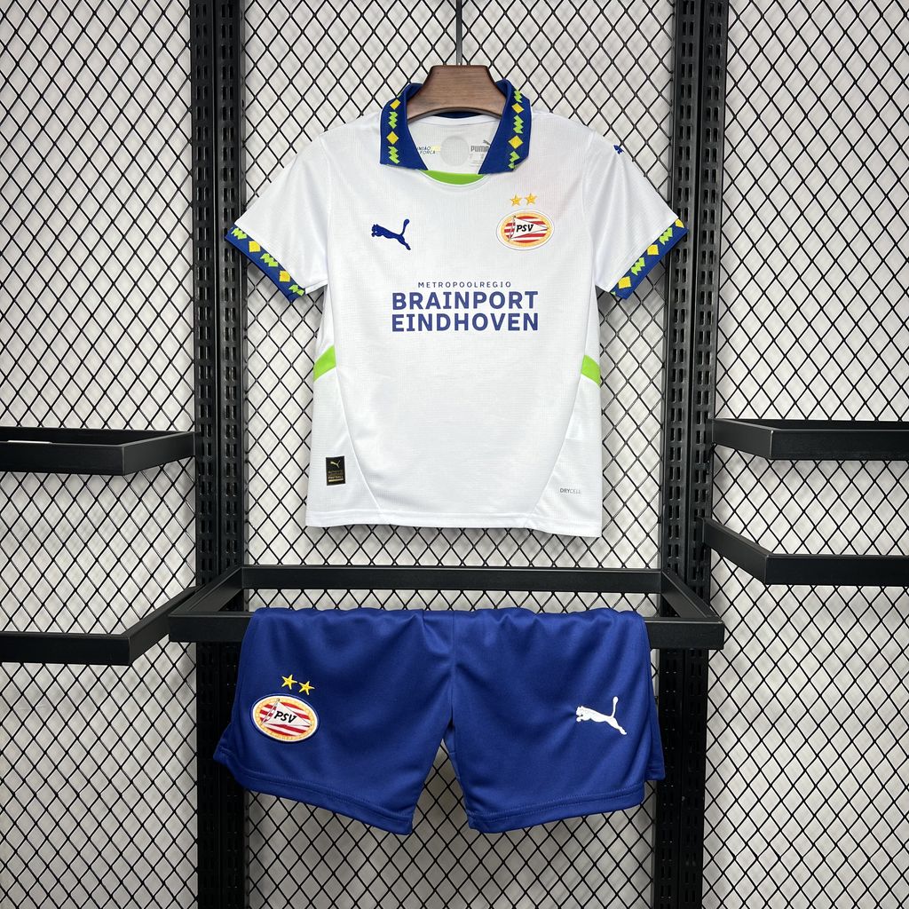 Kit Criança PSV Eindhoven 2024-25 Alternativo