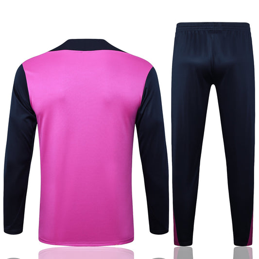 Fato de Treino FC Barcelona 2024-25 - Camisola com Fecho