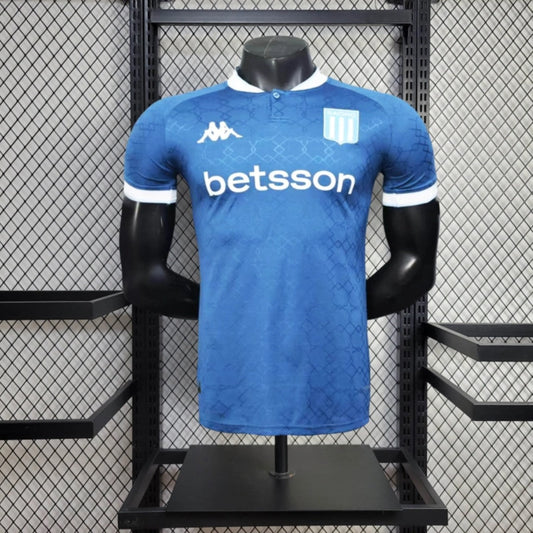 Camisola Racing Club 2025-26 Alternativa Azul Versão Jogador