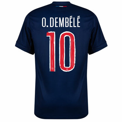 Camisola FC Paris Saint-Germain 2024-25 Principal UCL Versão Adepto O. DEMBÉLÉ #10