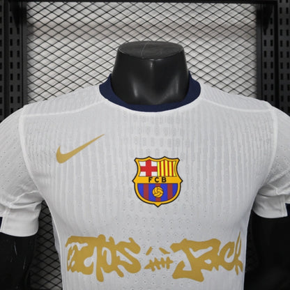 Camisola FC Barcelona 2025-26 Edição Travis Scott Versão Jogador