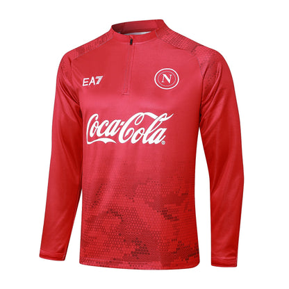 Fato de Treino Napoles 2024-25 - Camisola com Fecho