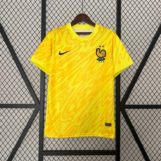 Camisola França 2024 Guarda-Redes Versão Adepto