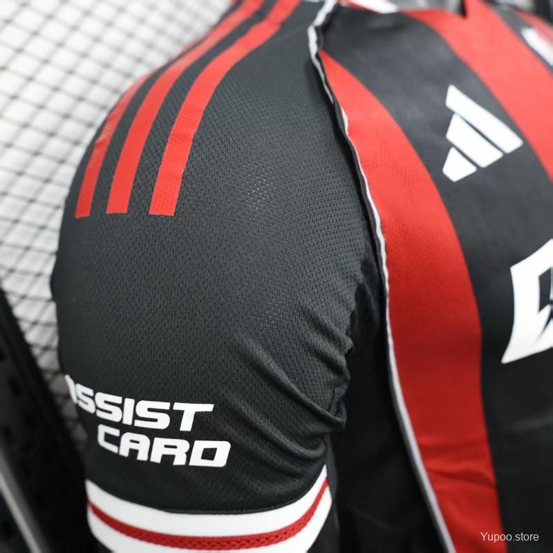 Camisola CA River Plate 2025-26 Alternativa Riscas CWC Versão Jogador