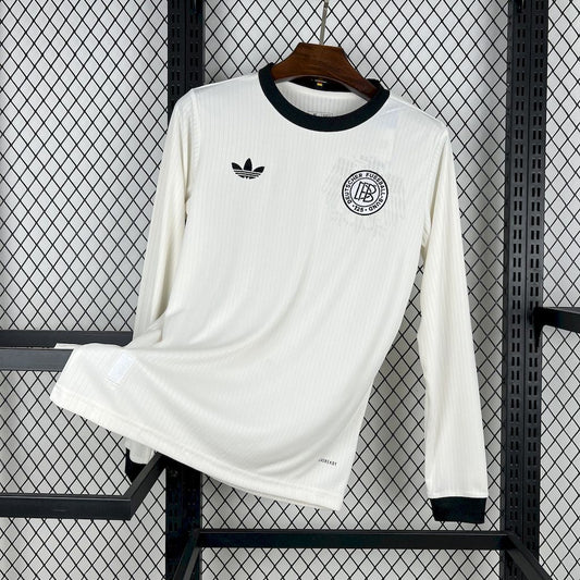 Camisola Manga Comprida Alemanha 2025 Edição Especial 125º Aniversário Versão Adepto