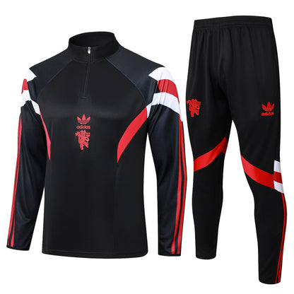 Fato de Treino M-United 2024-25 - Camisola com Fecho