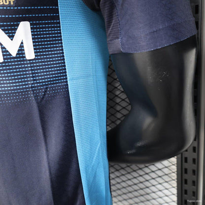 Camisola Olympique Marselha 2025-26 Alternativa Azul Versão Jogador
