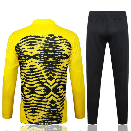 Fato de Treino Borussia Dortmund 2024-25 - Camisola com Fecho