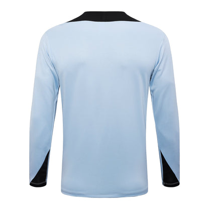 Fato de Treino FC Barcelona 2024-25 - Camisola com Fecho