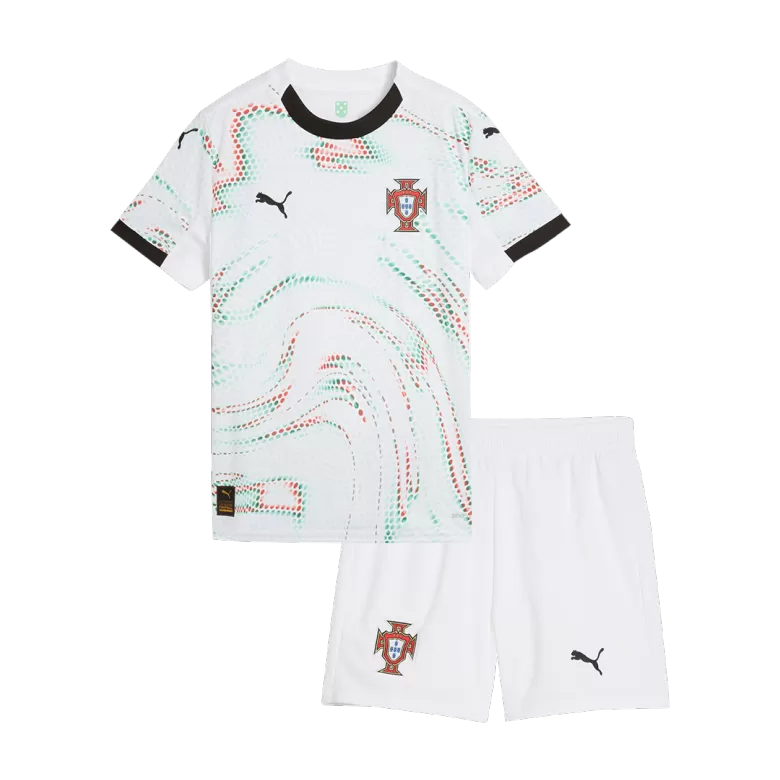 Kit Criança Portugal 2025 Alternativo RONALDO #7 (Entrega Imediata)