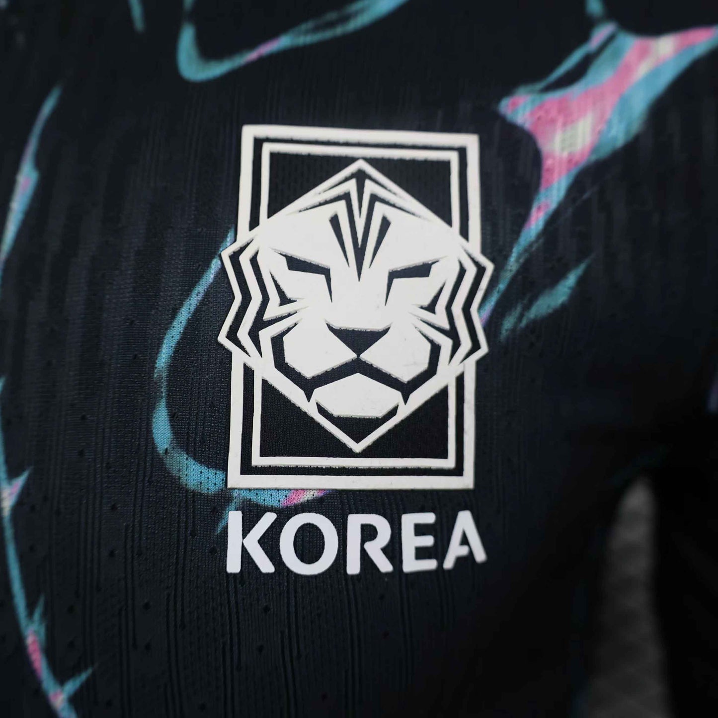 Camisola Coreia do Sul 2024 Alternativa Preta Versão Jogador
