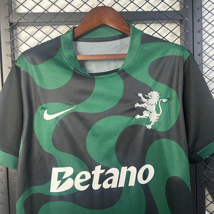 Camisola SCP 2025-26 Alternativa Verde Versão Adepto